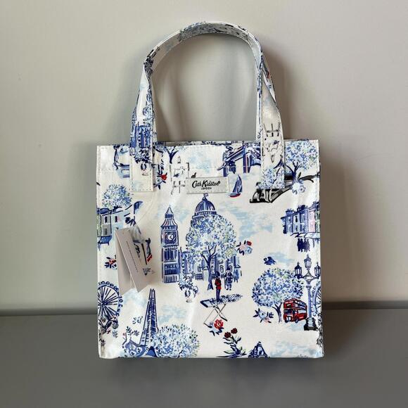 Cath Kidston London Winter Small Book Bag/Tote NWT - Picture 1 of 4